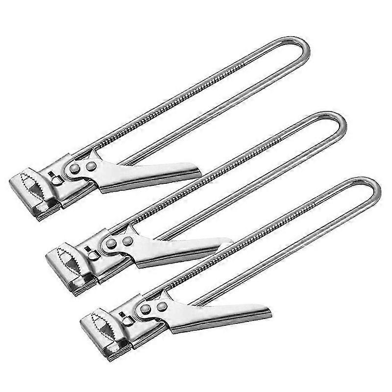 Abridor de botellas, utensilios de cocina Acero inoxidable Abridor de corte lateral multifuncional ajustable Jar Bo manual