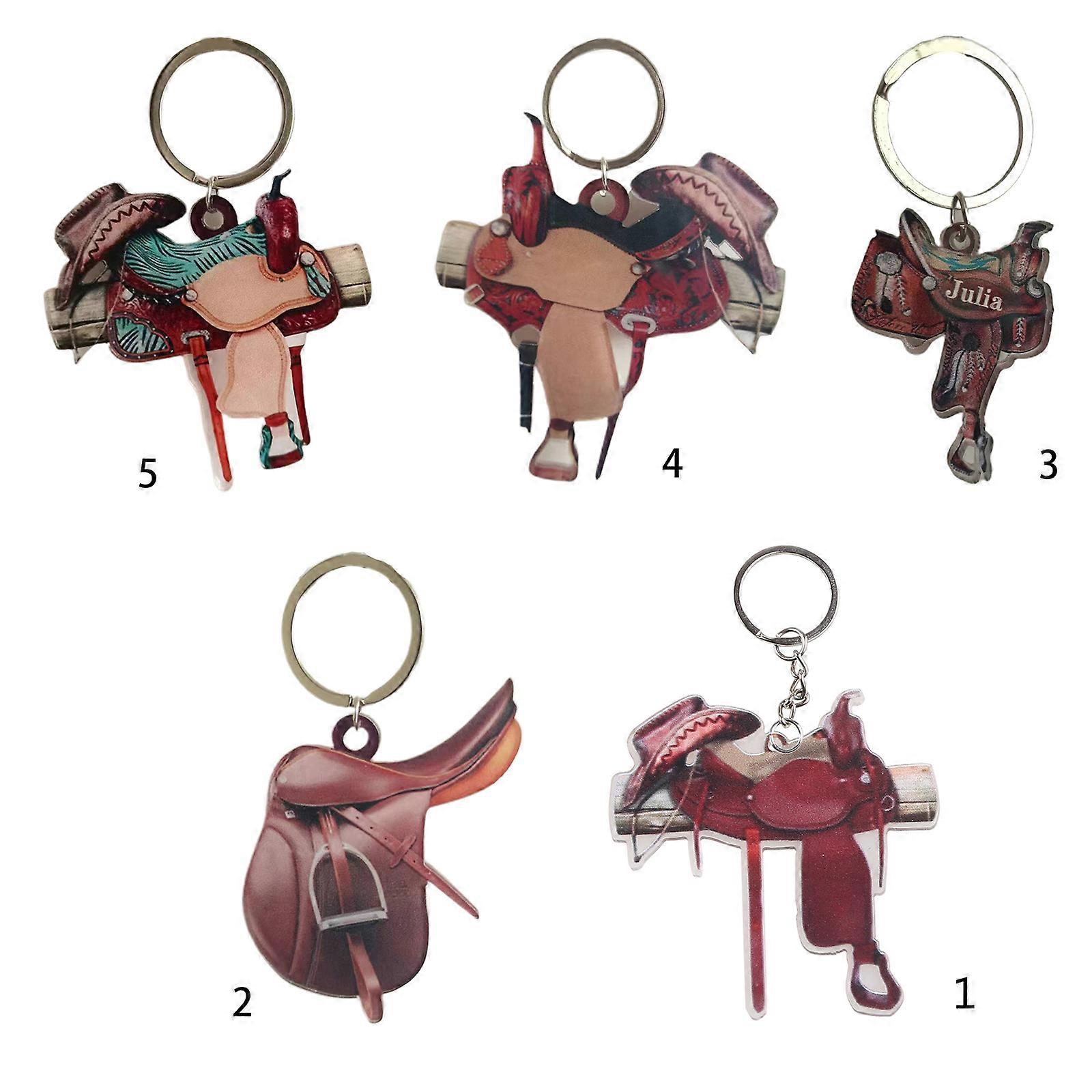 Patifirst Colgante Para Coche Con Diseño De Caballo 2D – Decoración De Acrílico – Llavero Ideal Para Regalar En Cumpleaños Y Navidad