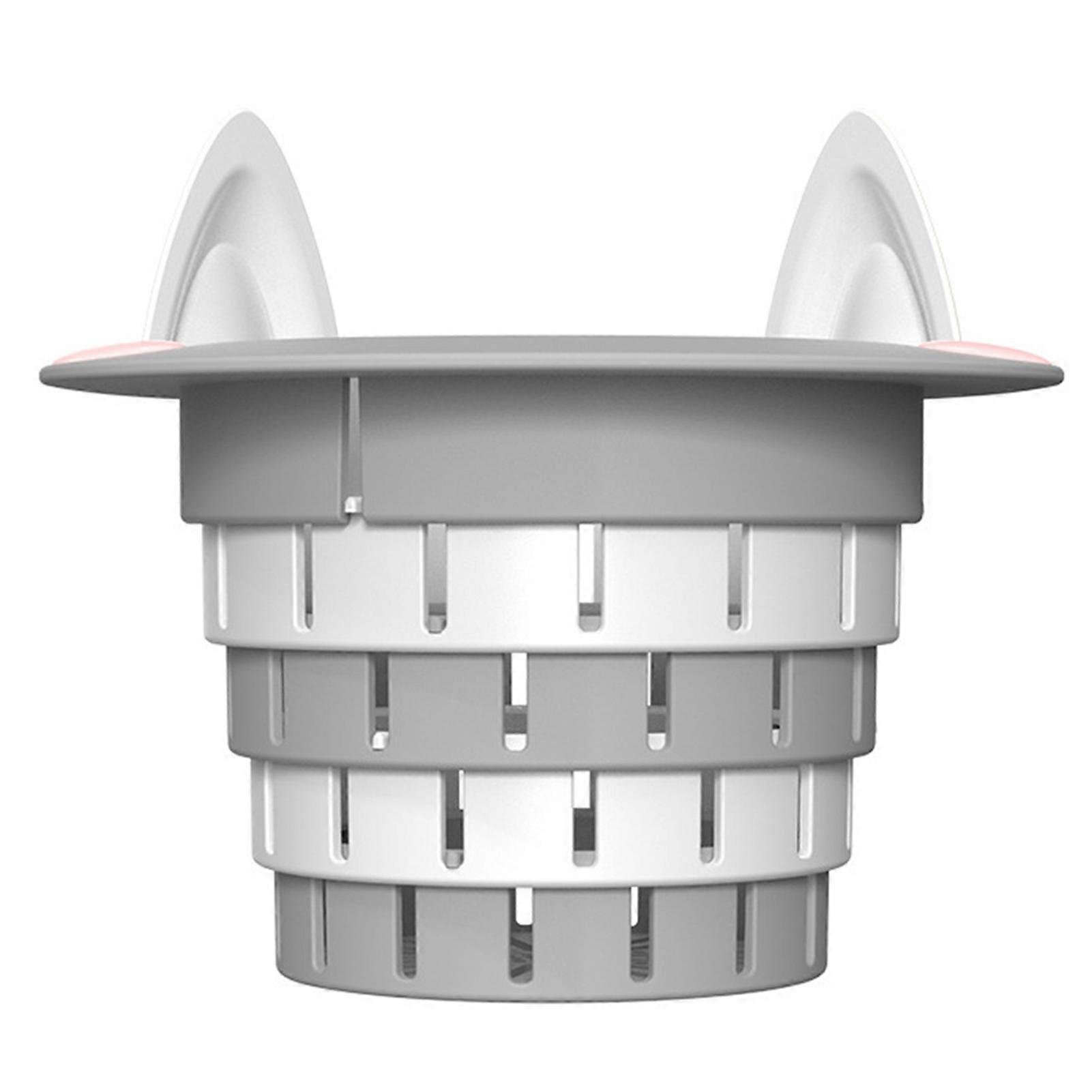 Kitchen Sink Drain Strainer with Handle Cartoon Shape Foldable Rotatable Large Capacity Anti-clogging Universal Sink Filter Kitchen Gadgets