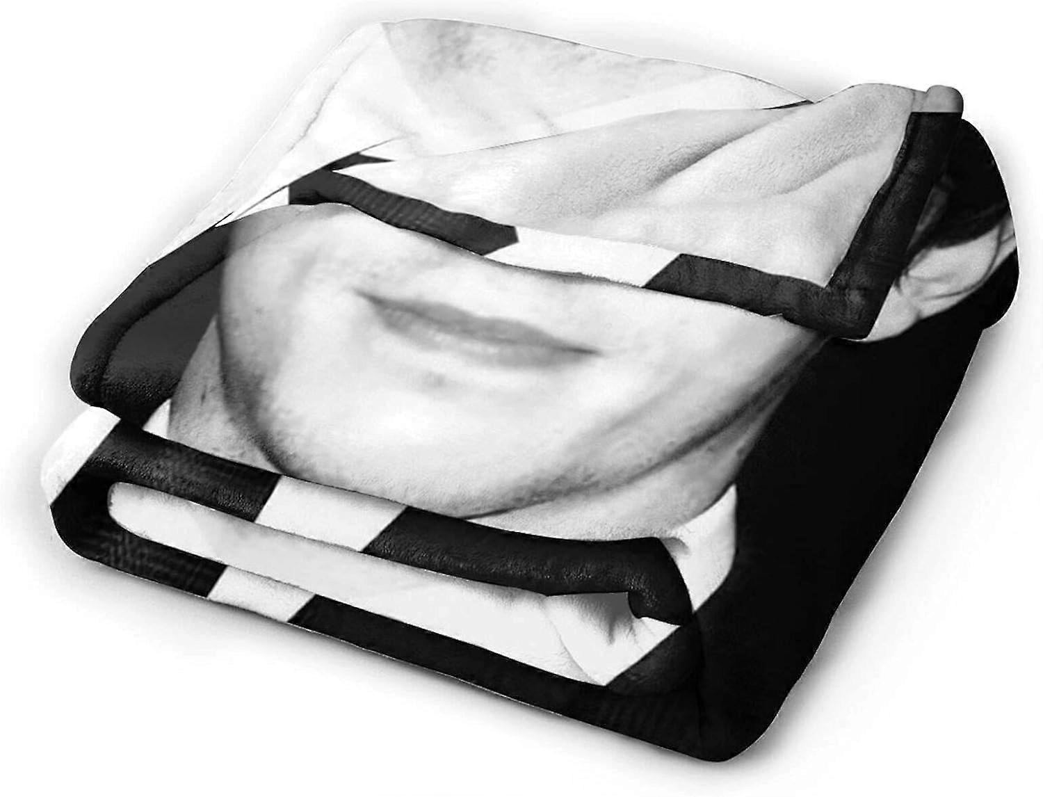 Nicholas Hoult Cobertor Ultra-Soft Flanela Blanket 3D Print Fluffy Plush Blanket Cama Decoração Jogar Cobertor para Sala de Estar Quarto Dorm Decor (3Sizes