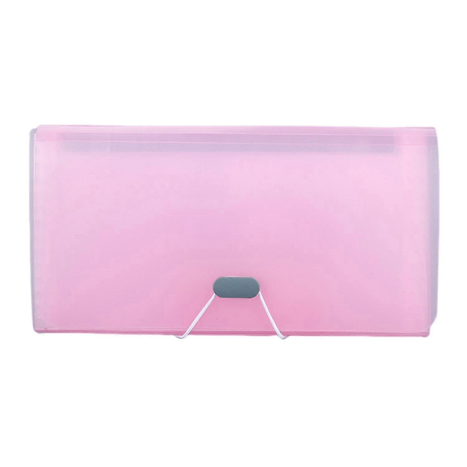 13-Pocket Accordion File Folder A4 Letter Size Large Capacity Paper Document Holder Waterproof