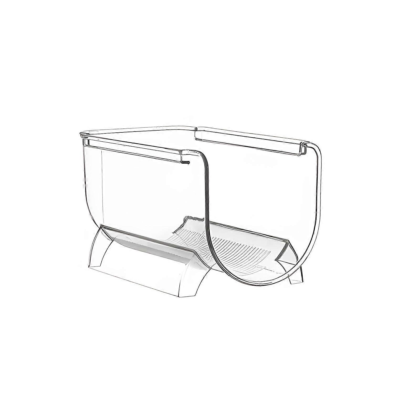Water Bottle Organizer for Pantry Stackable Cup Holder for Kitchen Cabinets Clear Adjustable Layers
