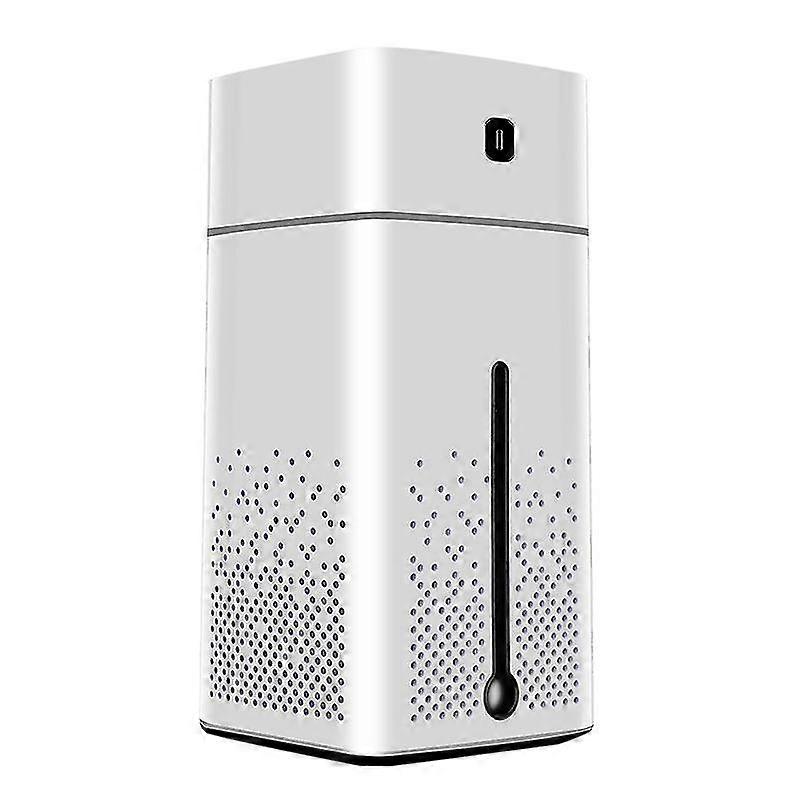 [White] 1000ml Electric Diffuser Aromatherapy Oil Humidifier Luminous Diffuser Home