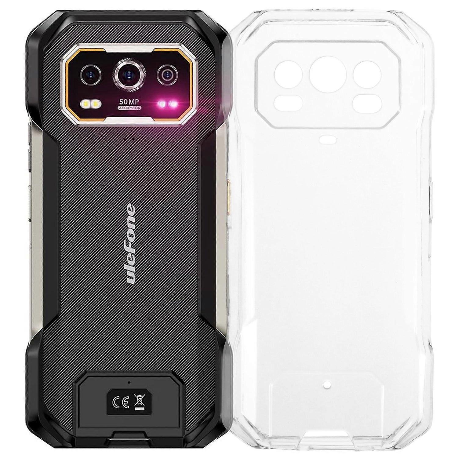 Pentru Ulefone Armor 27T Pro Case Soft TPU Drop Protection Phone Cover Husă - Transparent
