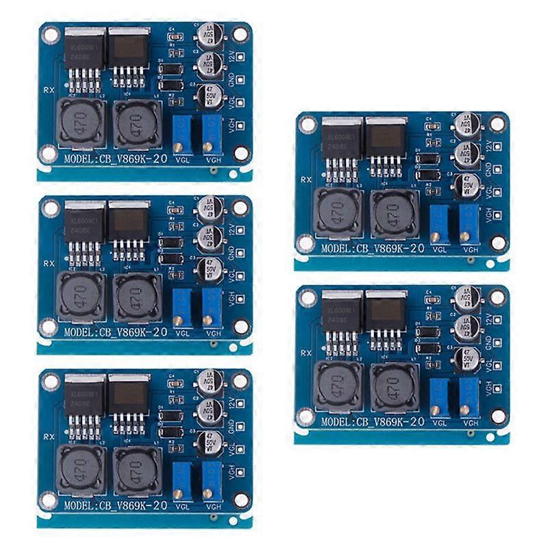 VGH VGL DC Module for Repairing LCD Panel Y Broken Y Color Abnormal Horizontal Line Problem VGH 15-40V VGL 5-28V 5Pcs