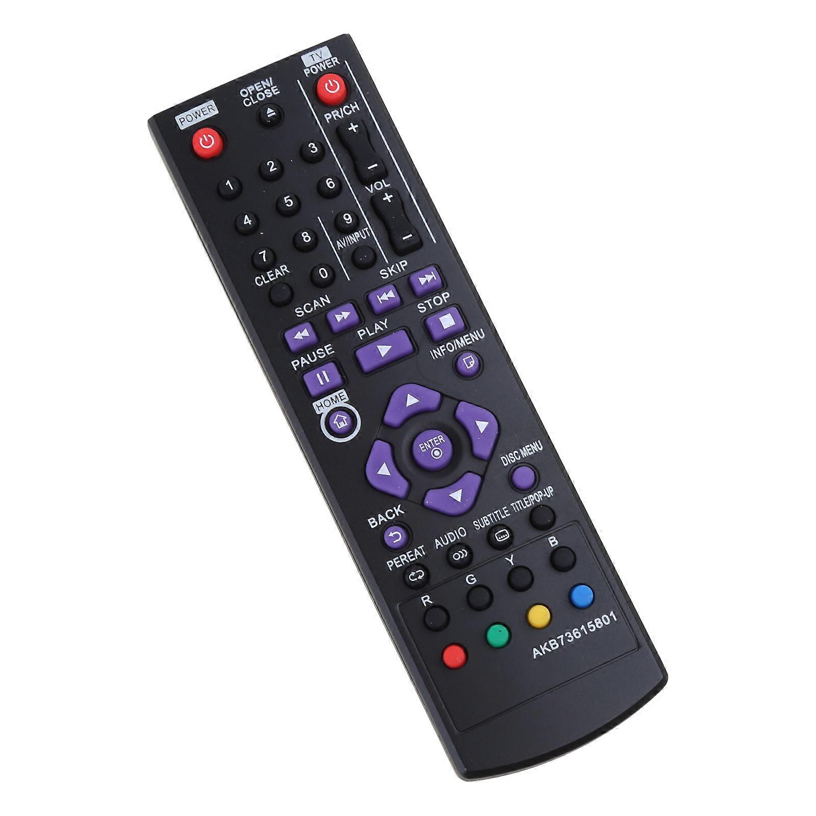 AKB73615801 Remote Control Replacement for LG BD670 BD570 BP220N BP320 BD660 BD560 BD550 DVD Player Remote Controller