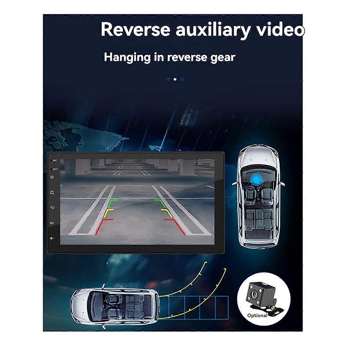 7 Inch 2+32G Car Touchscreen Radio IPS Android Auto Carplay Universal Stereo Multimedia Player Wireless,Bluetooth,GPS
