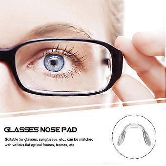 FOMIYES Naselli Per Occhiali a Forma Di U, Set Da 3 in Silicone Durevole, Funzione Antiscivolo, Adatti Per Riparazioni e Uso Scolastico