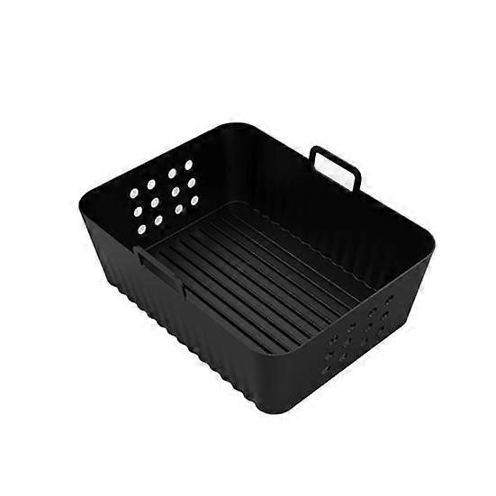 Air Fryer Silicone Mat Reusable Double Hole Grill Pan Liner Food-Grade Silicone Liners