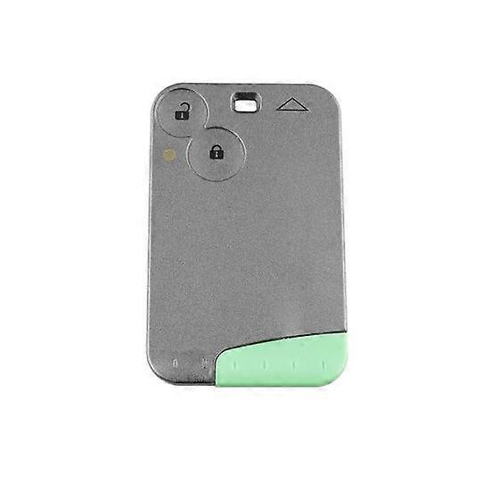 Replacement 2 Buttons Key Fob Remote Car Shell Card Case for Renault Laguna