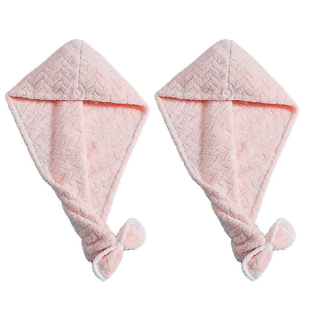 Microfibre Cheveux Séchage Serviettes Envelopper Cheveux Cap Serviette Sèche Rapide Serviette à cheveux
