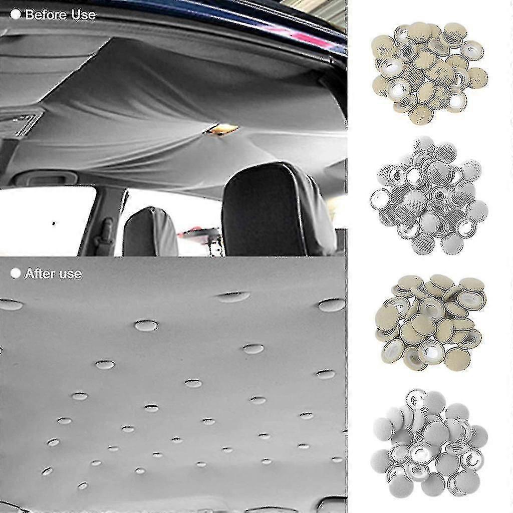 Headliner Κουμπί επισκευής Universal Car Roof Fabrics Nylon Fit Compatible-for All Cars WG