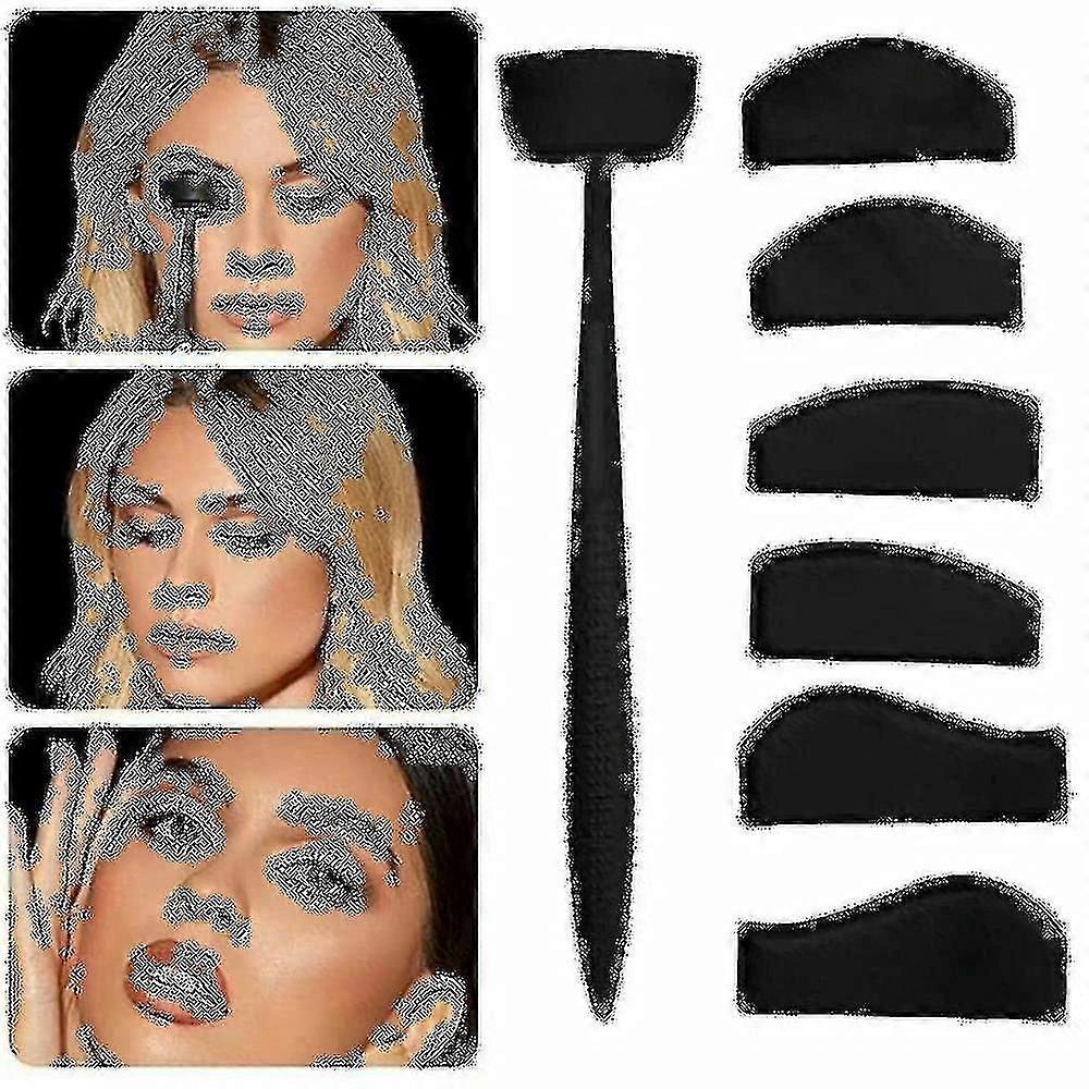 Crase Line Kit, Unique Eyeshadow Applicator, Eyeshadow Stamp Lines, Precise Eyeshadow In Seconds, Eyeshadow Stamp Lines, Make-up Accessories