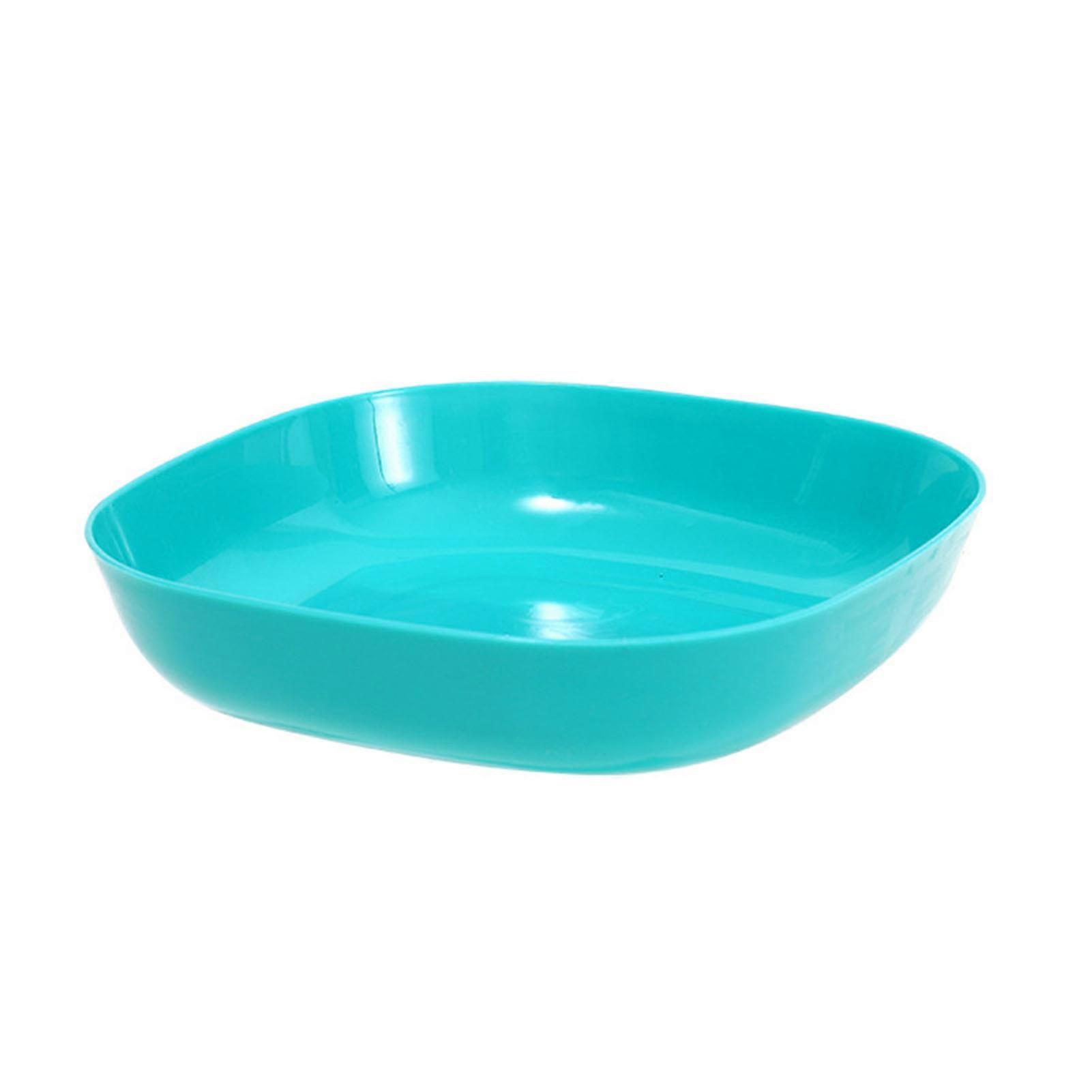 Spit Bone Plate Multi Purpose Plastic Dish for Snack Dessert Fruit Cake for Dining Table