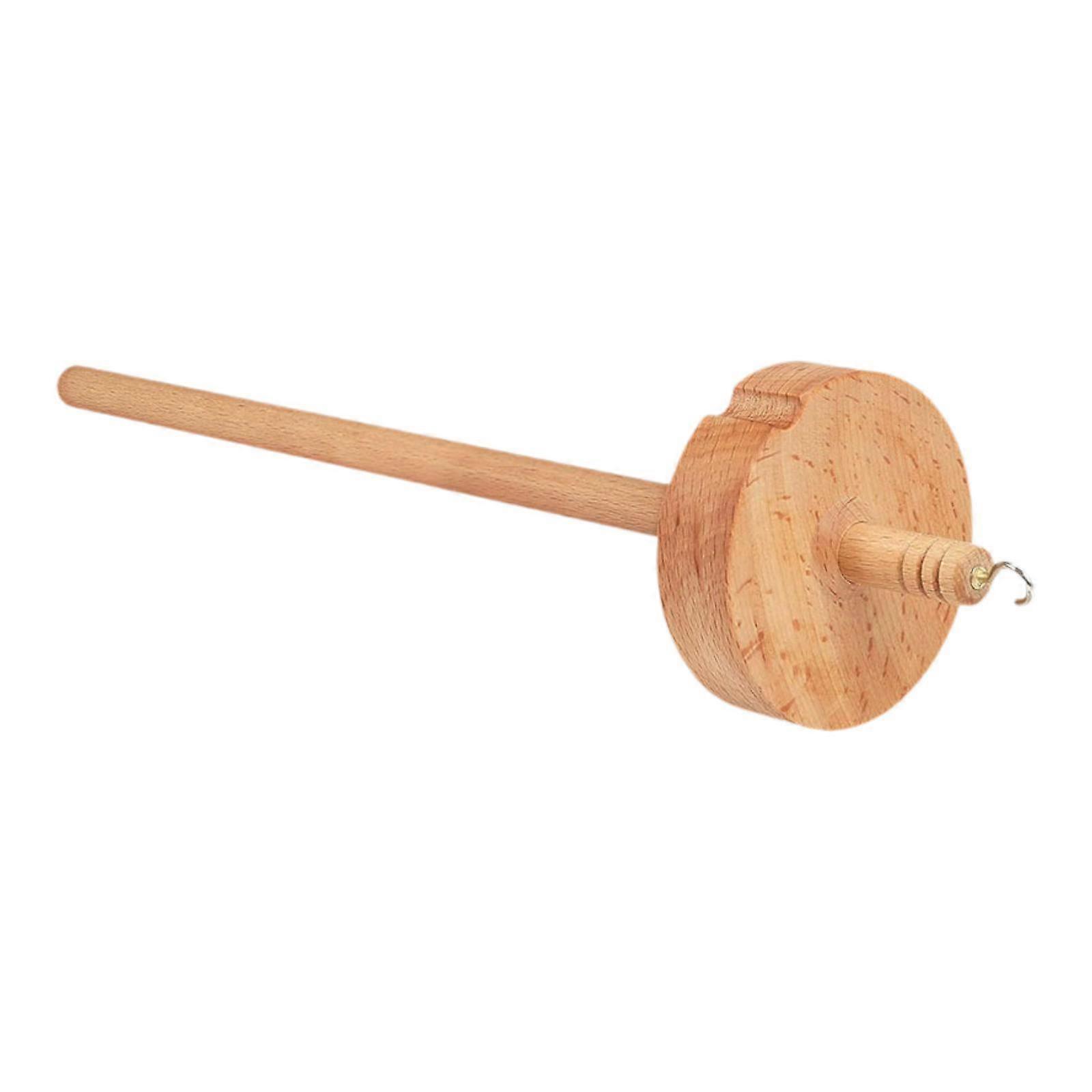 Wood Drop Spindle Portable for Spinning Wool for Sewing Crafts DIY Projects
