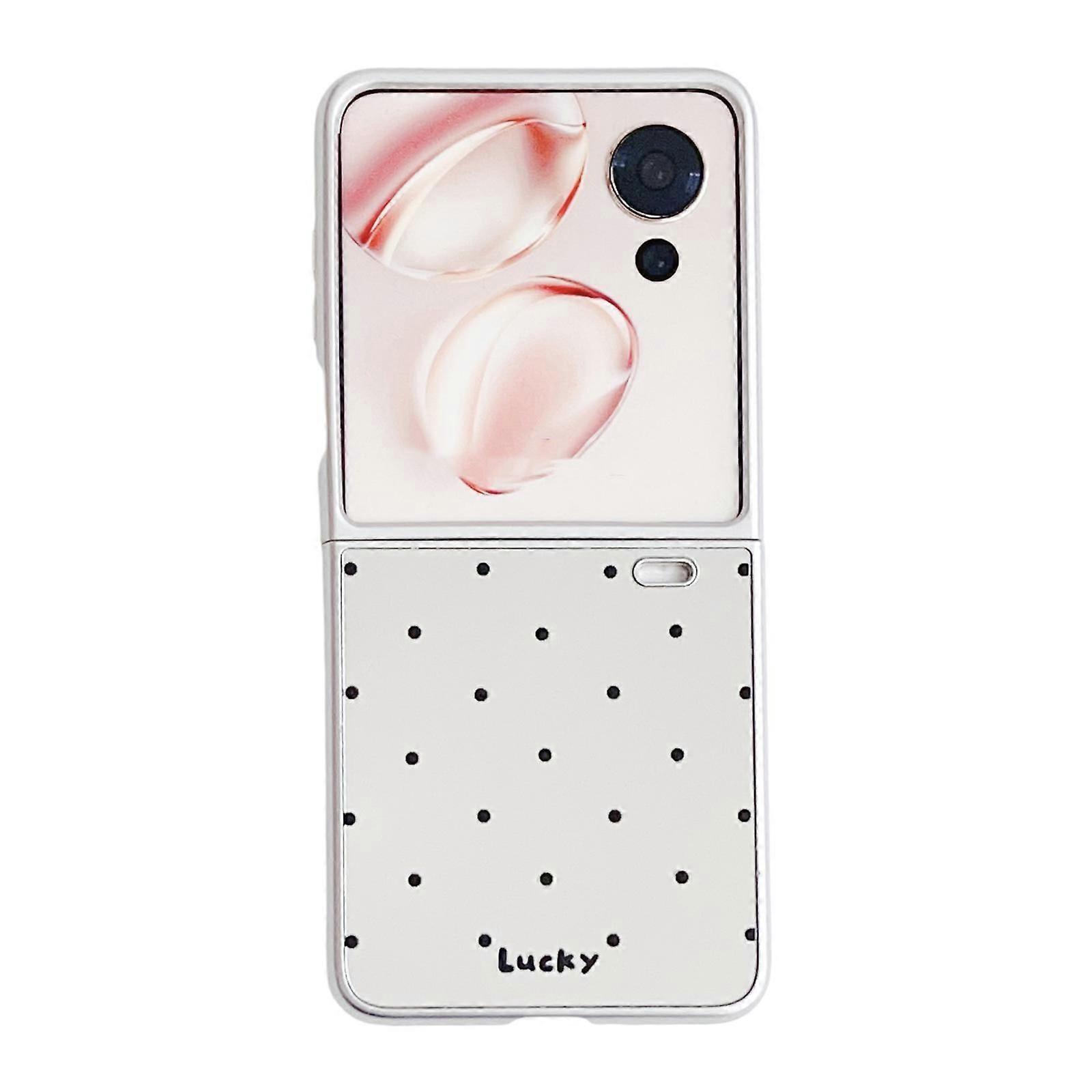Mirror Polka Dot PC Case For Honor Magic V Flip