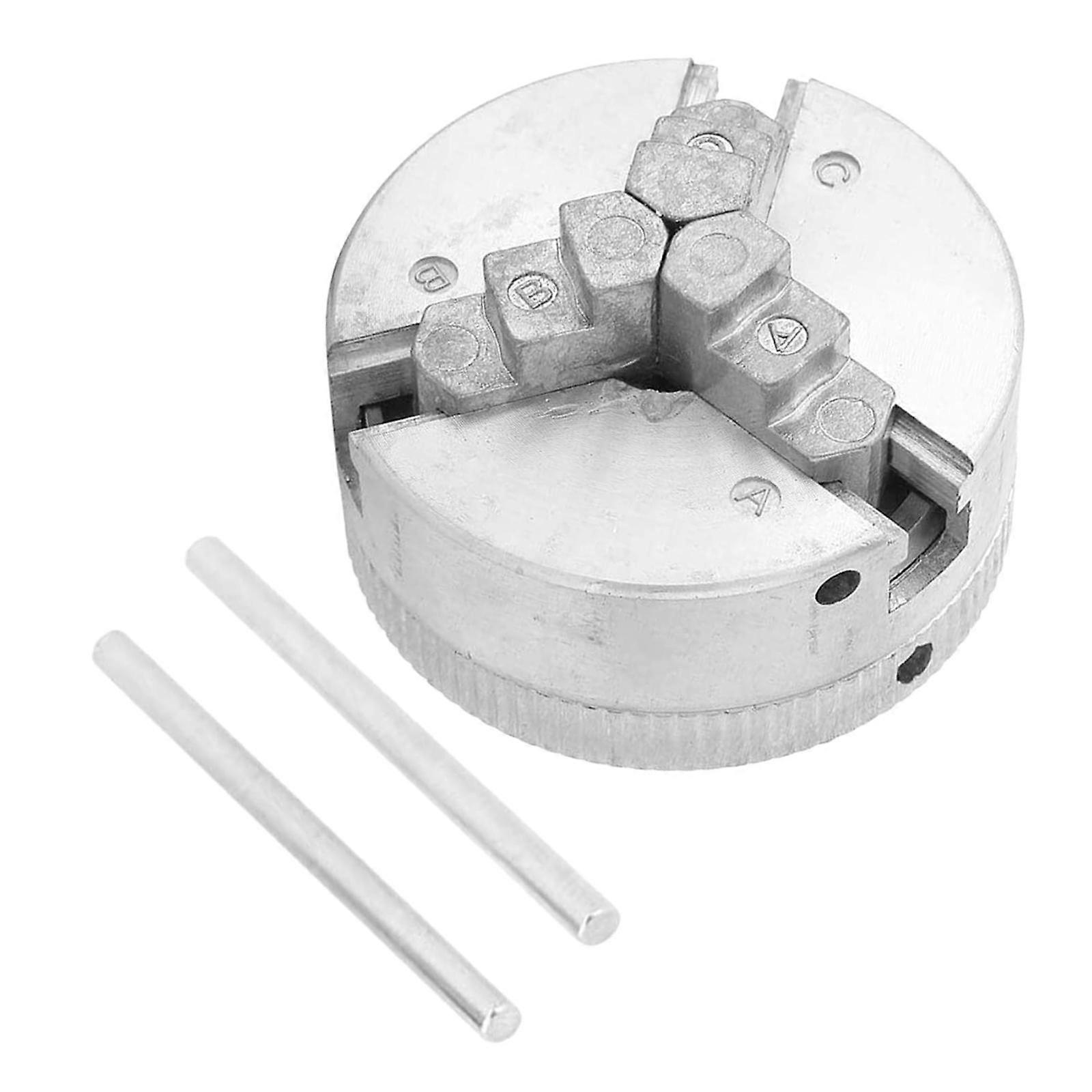 Mini Lathe Chuck 3 Self Centering Wood Working Clamp Clamping Holder