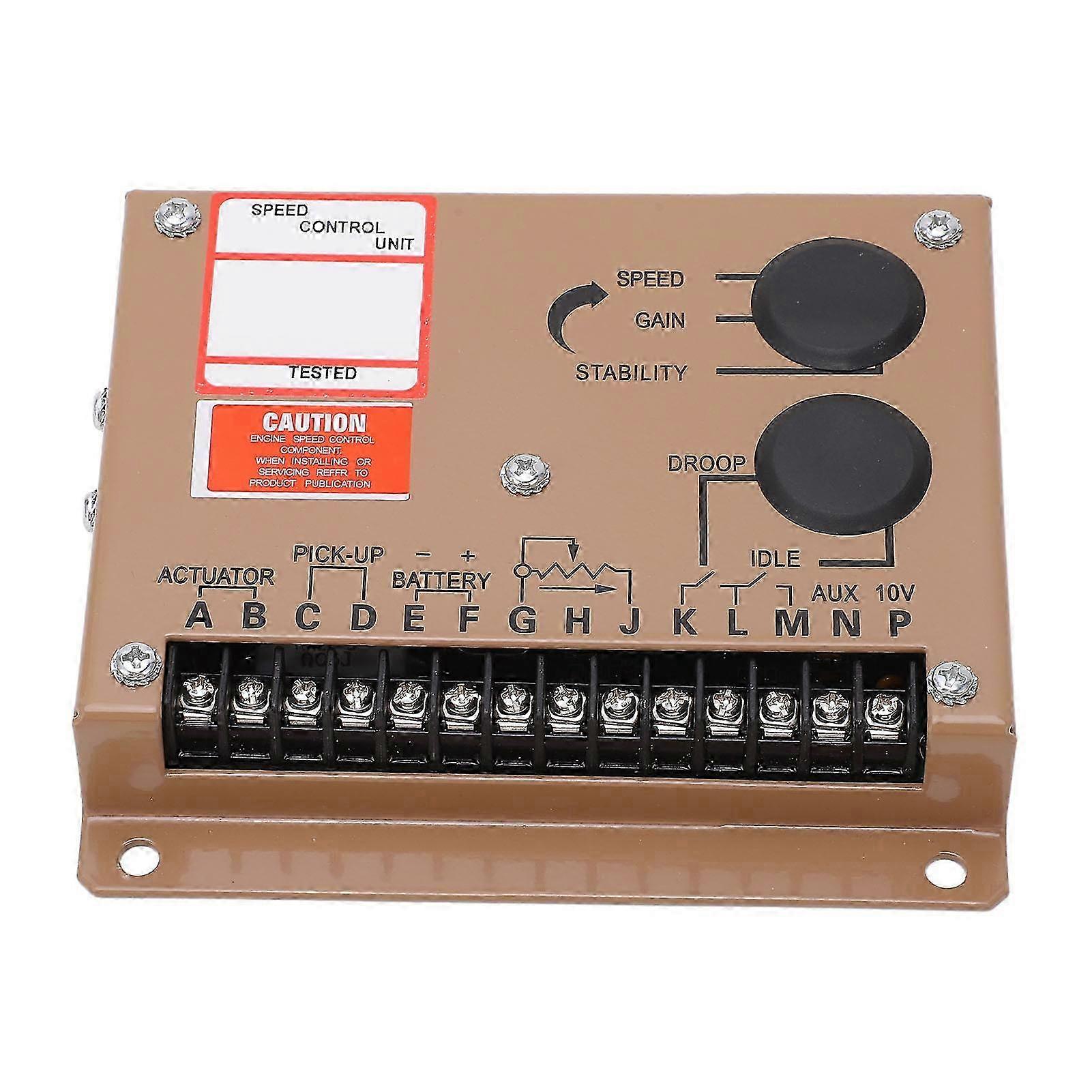 Engine Speed Control Board Slow Start ESD5131 Speed Regulator Board for Industrial 12V 24VDC