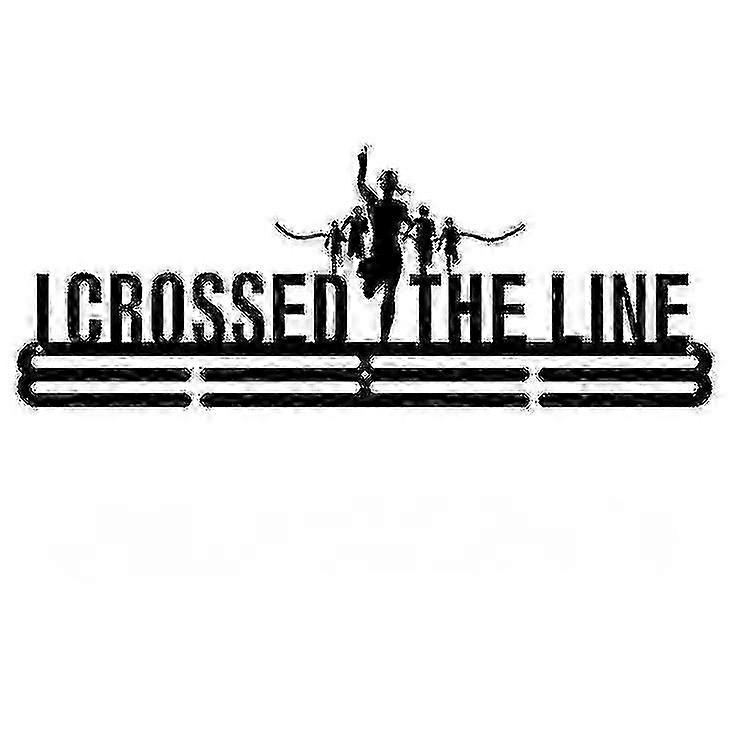 מחזיק מדליות תצוגת קולב מדליות מתלה שחור