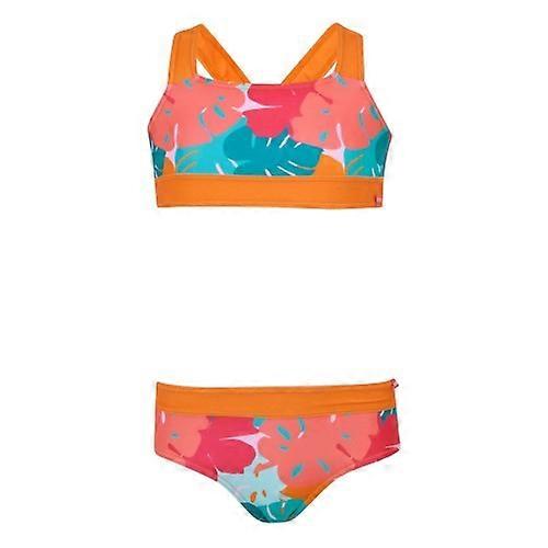 Regatta Girls Dakaria III Tropical Leaves Bikini Set