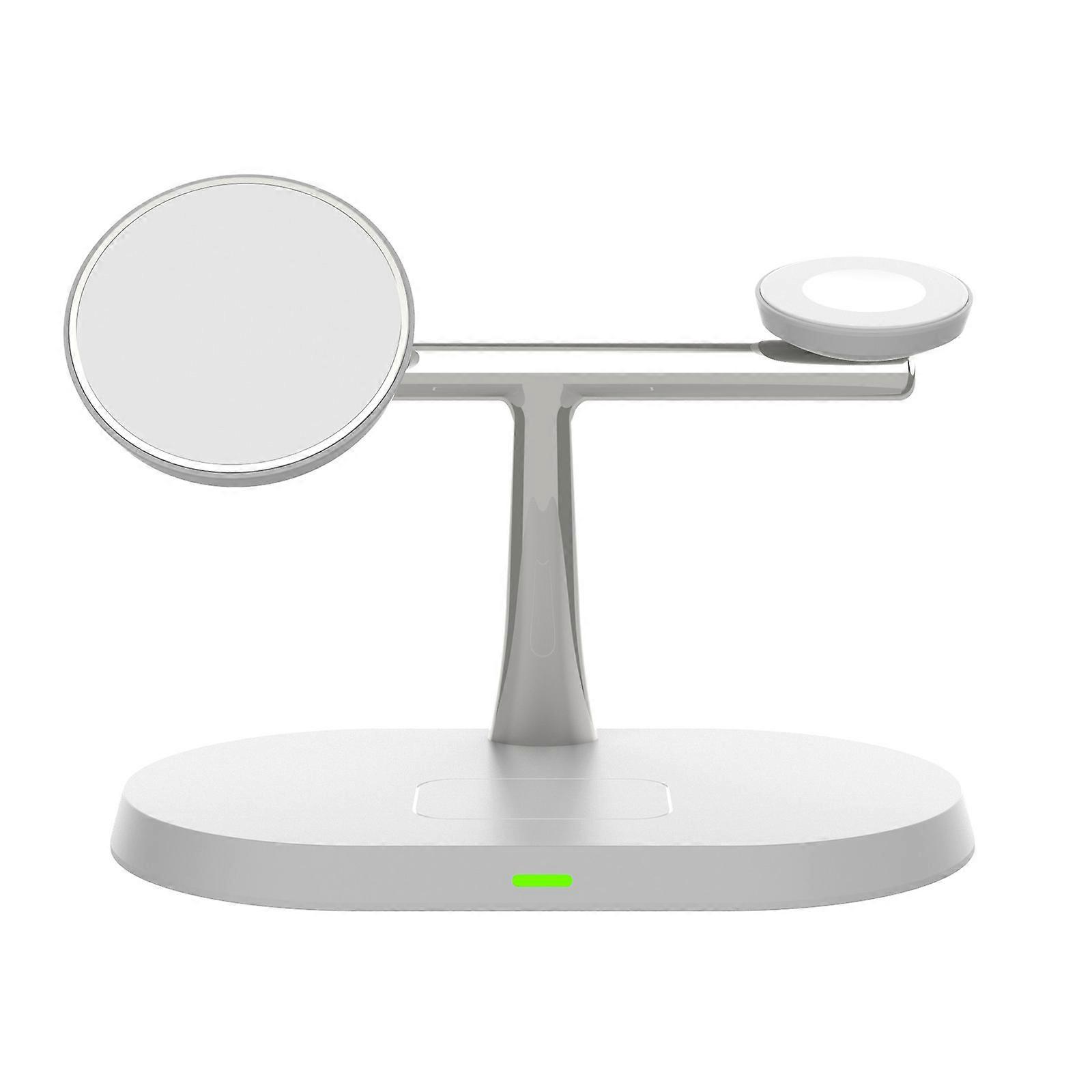 Multifunctional Three In Wireless Smart Charger For IOS Mobile Phone Watch Headset Desktop 15W Wireless Charger Mobile Phone Bracket