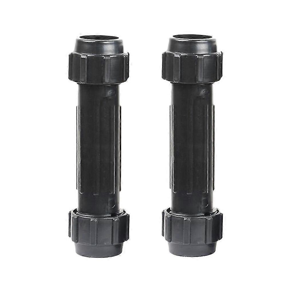 2 Pcs Paddle Connector Boat Paddle Connection Pipe Screw Joint Tool Paddle Connection Pipe NEW