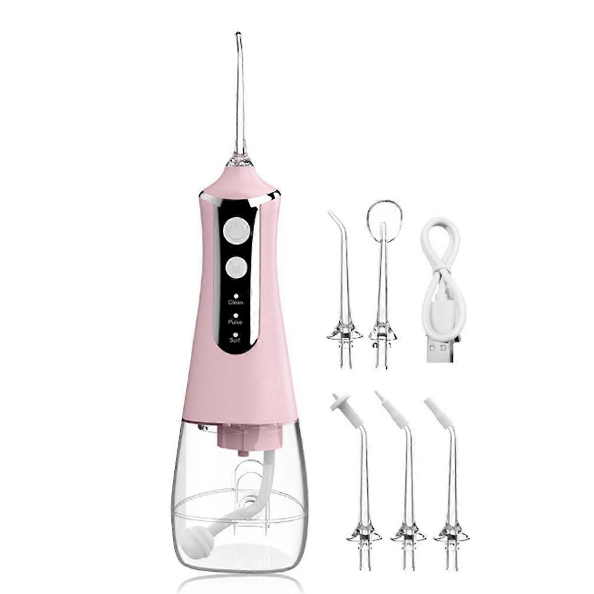 Bærbar tannvannstråle høytrykks irrigator