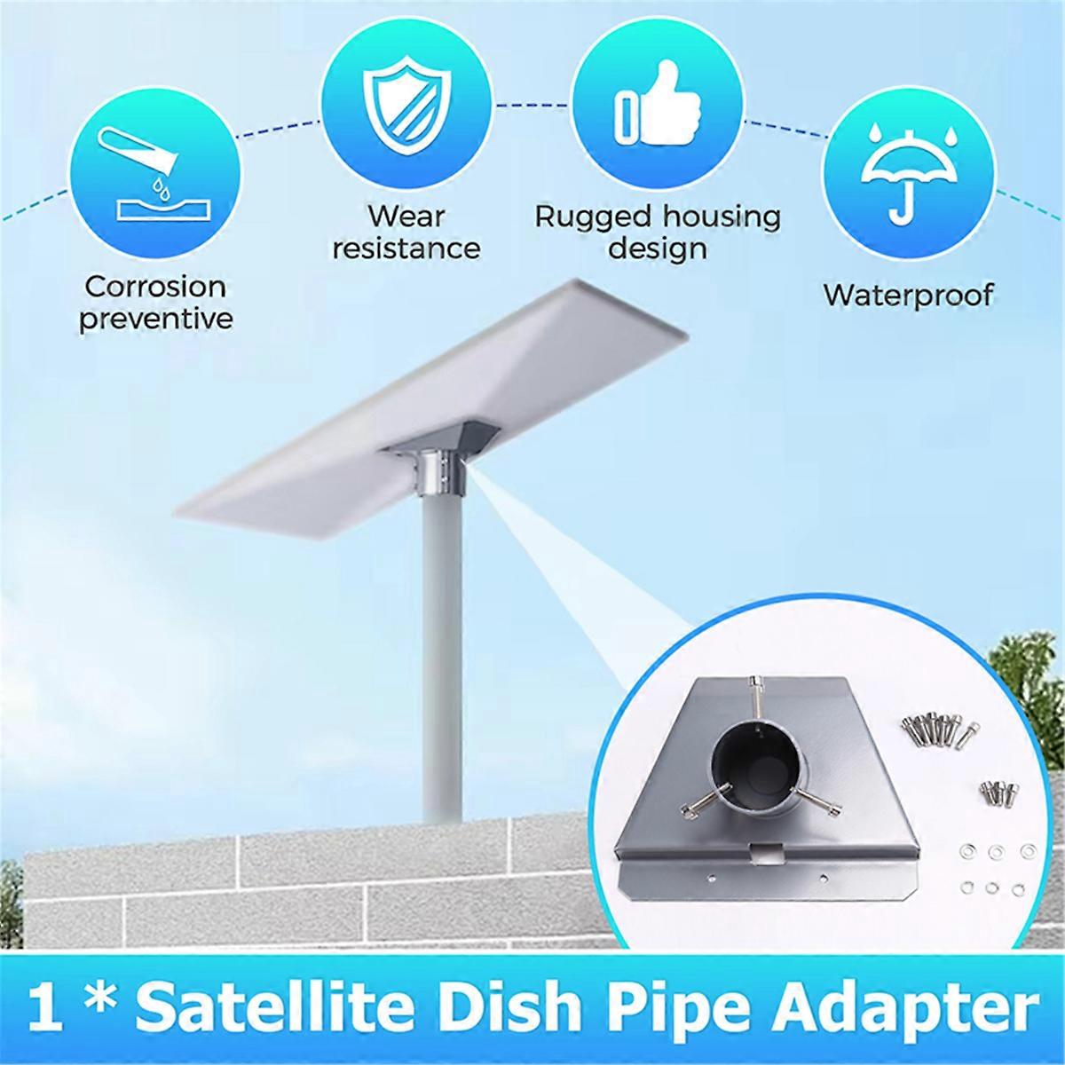 Roof Mount Plate Pole Base Satellite Antennae Base Wall Mounted