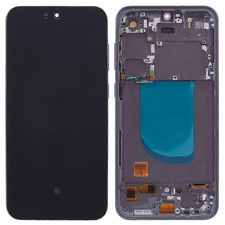 Compatible pour Samsung Galaxy S23 FE S711 Grade C OLED Écran et numériseur Ensemble + pièce de rechange du cadre (sans logo)