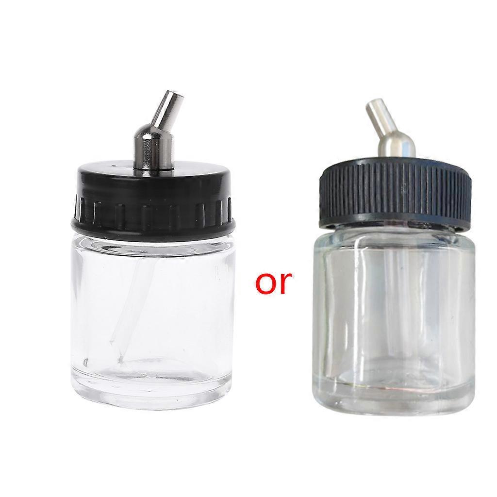 Airbrush Glass Bottle Jar Air Brush Gun Standard Suction Lid Pump Spray Top New  Other