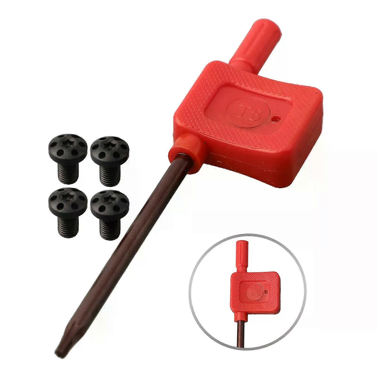 New Workshop T8 Torx Key Handle Grips Screws 1911 Handle Grips Screws 416 Stainless Steel Replacement With Screws For 1911