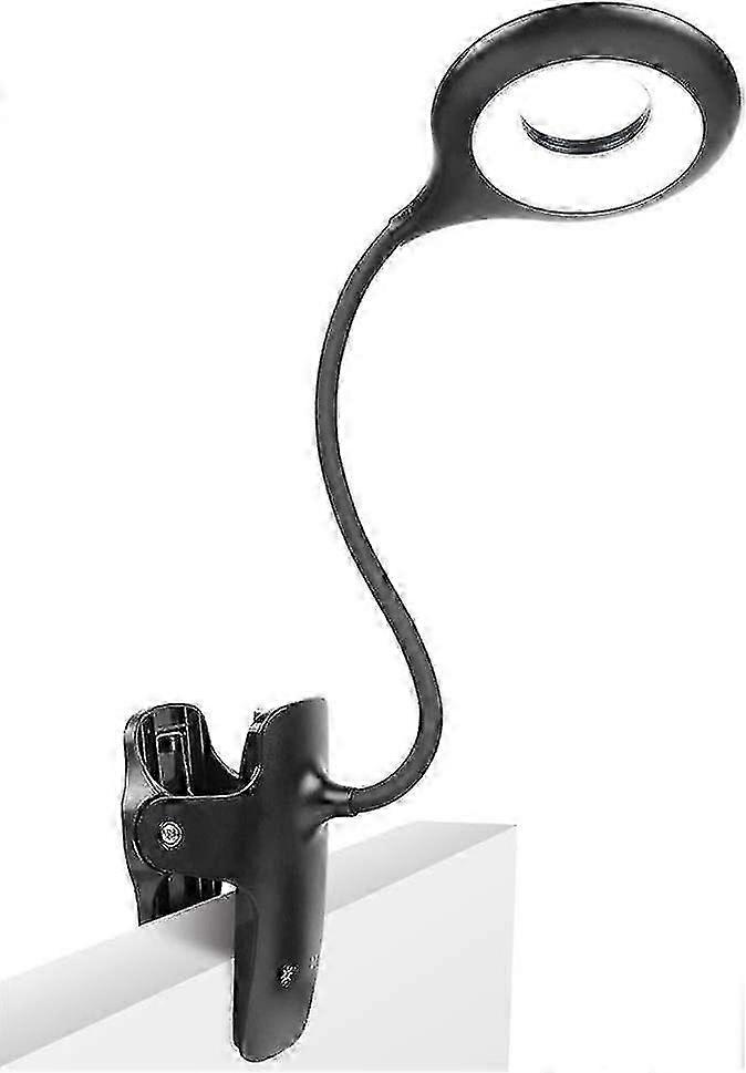 For 2024 LED Reading Light - 9 Different Settings Eye Protect Book Clip Light, USB Rechargeable Reading Light, Reading Lamp