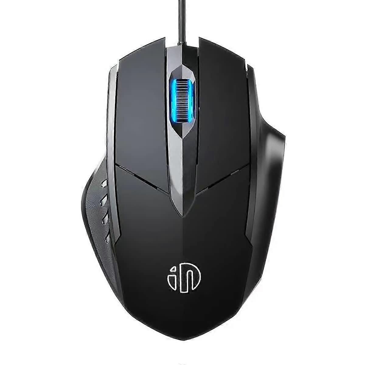 Computer Mouse Wired Silent Click Ergonomic for Office Use