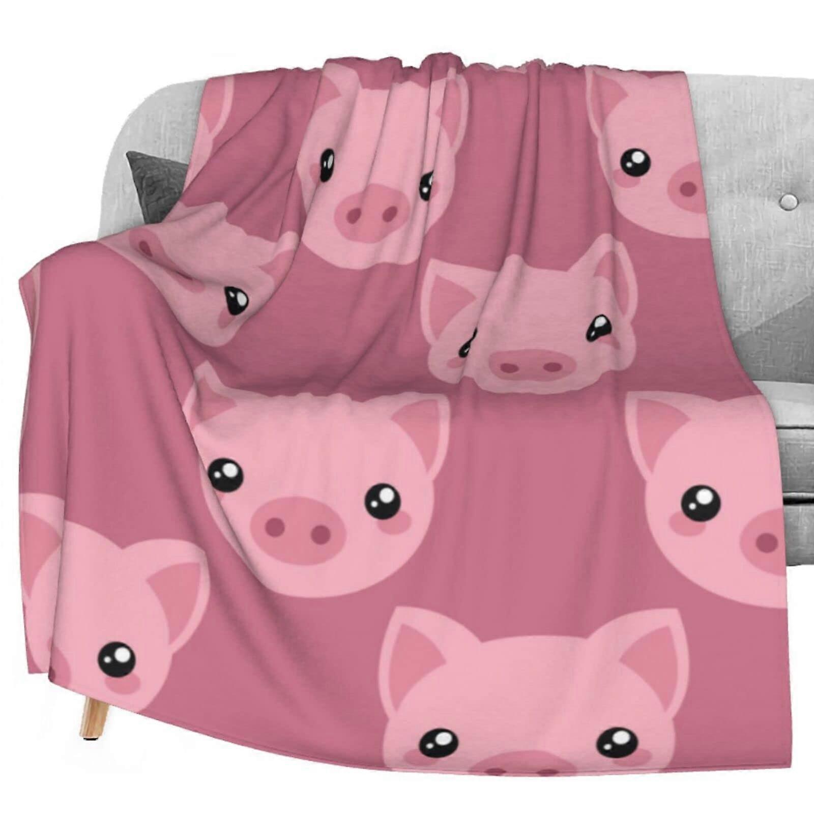 Cozy Soft Blanket for Couch and Sofa 60x80 Inches, Plush Material, Warm Throw Blanket, Comfortable Home Décor