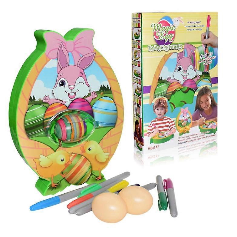 Easter Egg Machine, Easter Egg Decorator Kit, Diy Easter Egg Decorating Machine With Spinner, Egg Painting Dyeing Colouring Machine Toy With 8 Drying