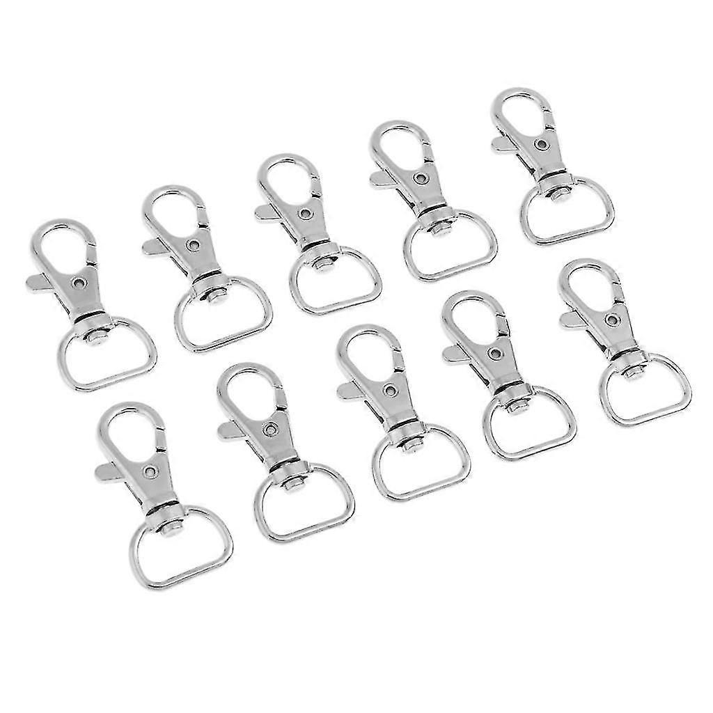 10 قطع قطب المشابك الحبل المفاجئة هوك جراد البحر مخلب المشبك نتائج المجوهرات 10 مم