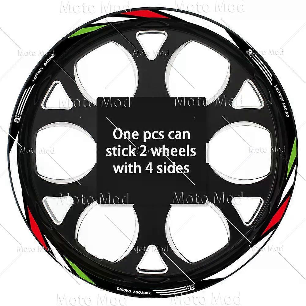 Wheel Sticker Rim Decal Hub For Aprilia Tuono RS660 RS4 125 GPR rs150 RSV4 DORSODURO shiver 750 900 rsv 1000 mille Stripe Tape