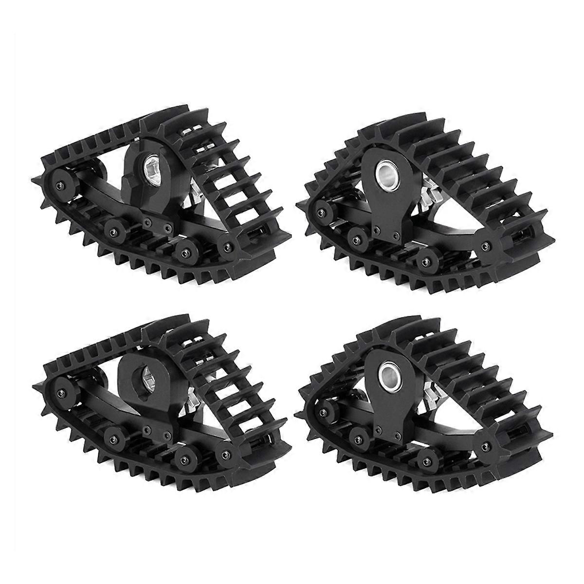 4Pcs Snow Tires Sets for 1/18 RC Crawler Car TRX-4M Accessory Parts,B