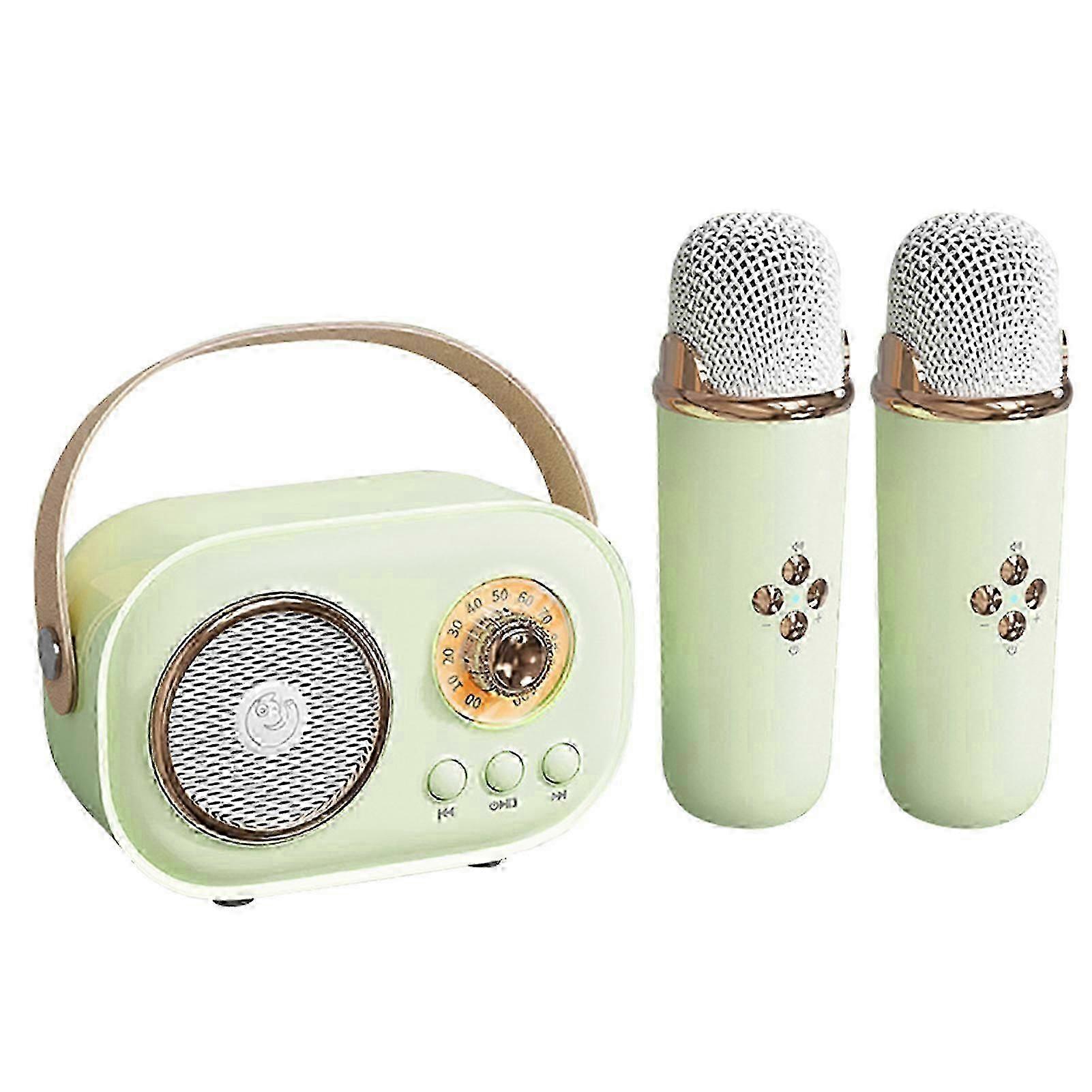 Portable Karaoke Singing Speaker Bluetooth-Compatible Karaoke Machine for Friend Family Party