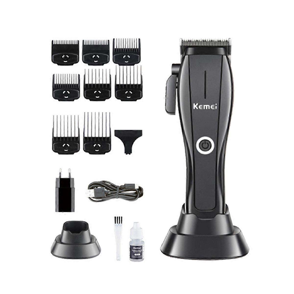KM-2286Electric Hair Clippers for Men, Professional Cordless Barber Trimmer Kit, Hair Cutting Machine