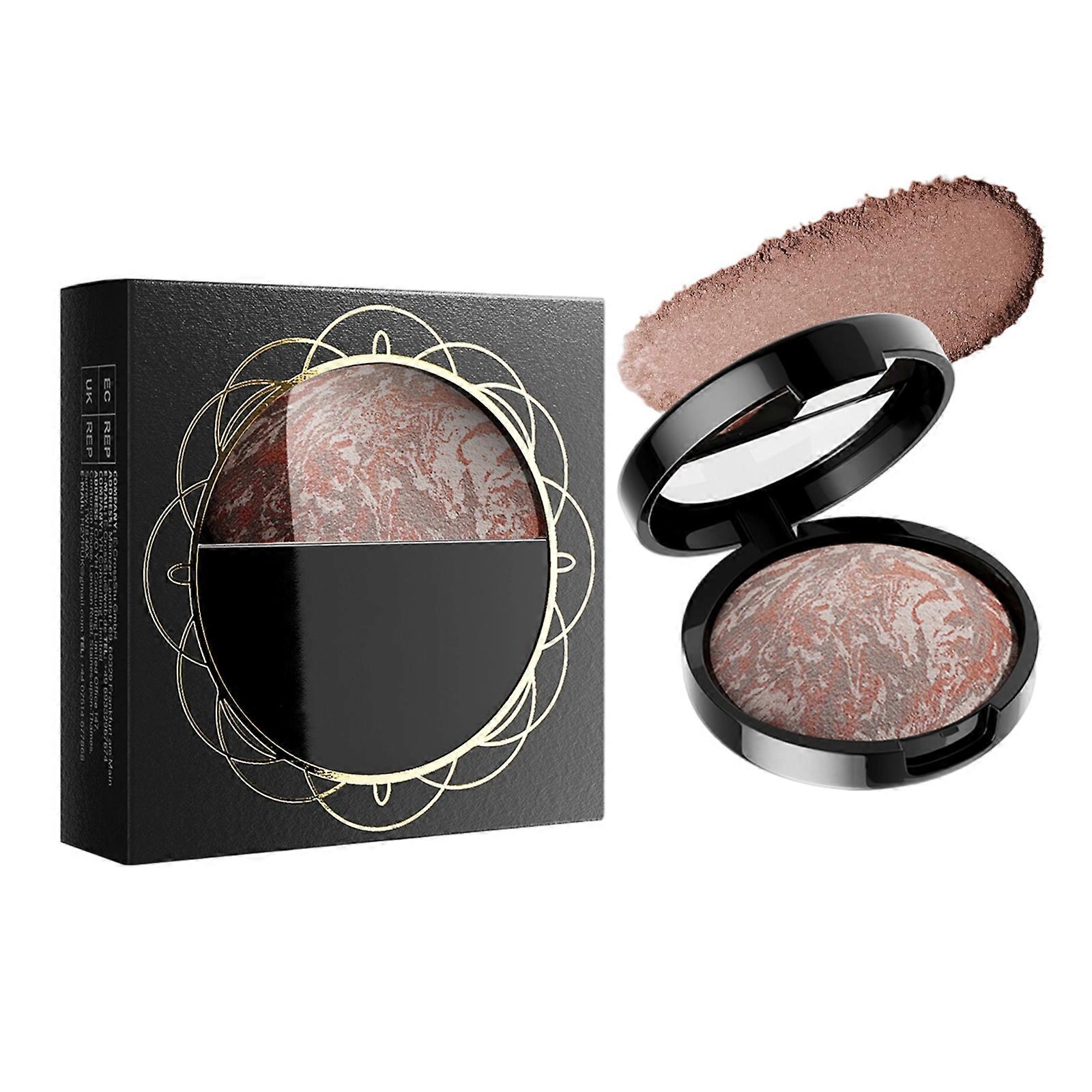 Brighten Color Correcting Powder Baking Powder Palette Lasting Makeup Setting Face Highlighter Palette for Oil Control  04