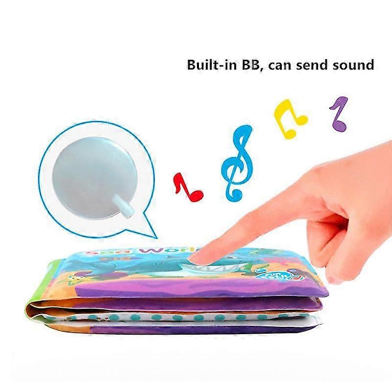 Sound Bath Books Baby Education Toy Intelligence Development Eva Floating Cognize Book For New Arrival