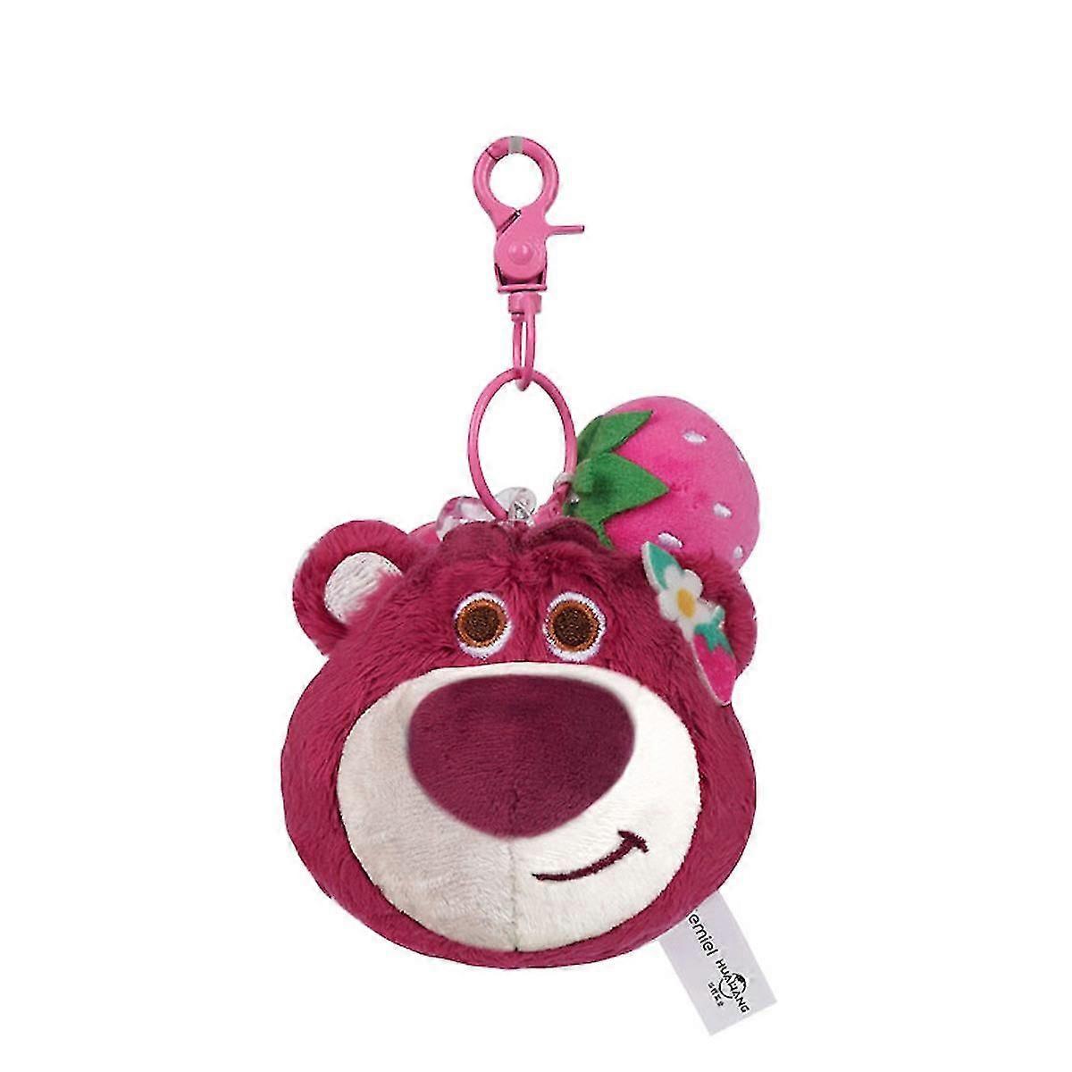 Lotsohuggin Bear Plush Keychain Doll Toy Key Ring Key Chain Bag Pendant Keyring