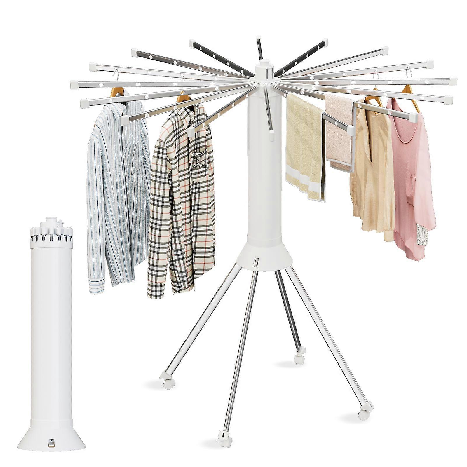 Collapsible Space Saving Clothes Drying Rack for Household Travel