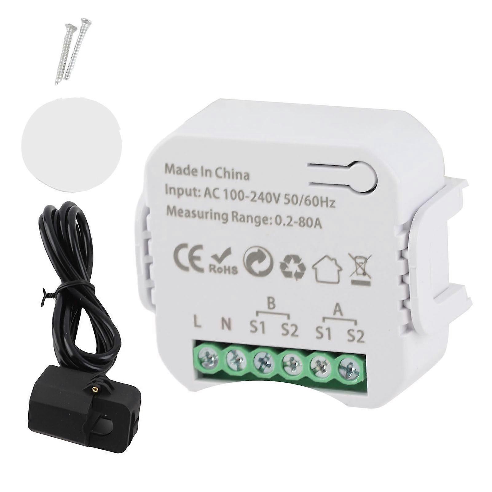 Smart WiFi Energy Monitor - Track Usage, Remote Access, Automation, Real-Time Data