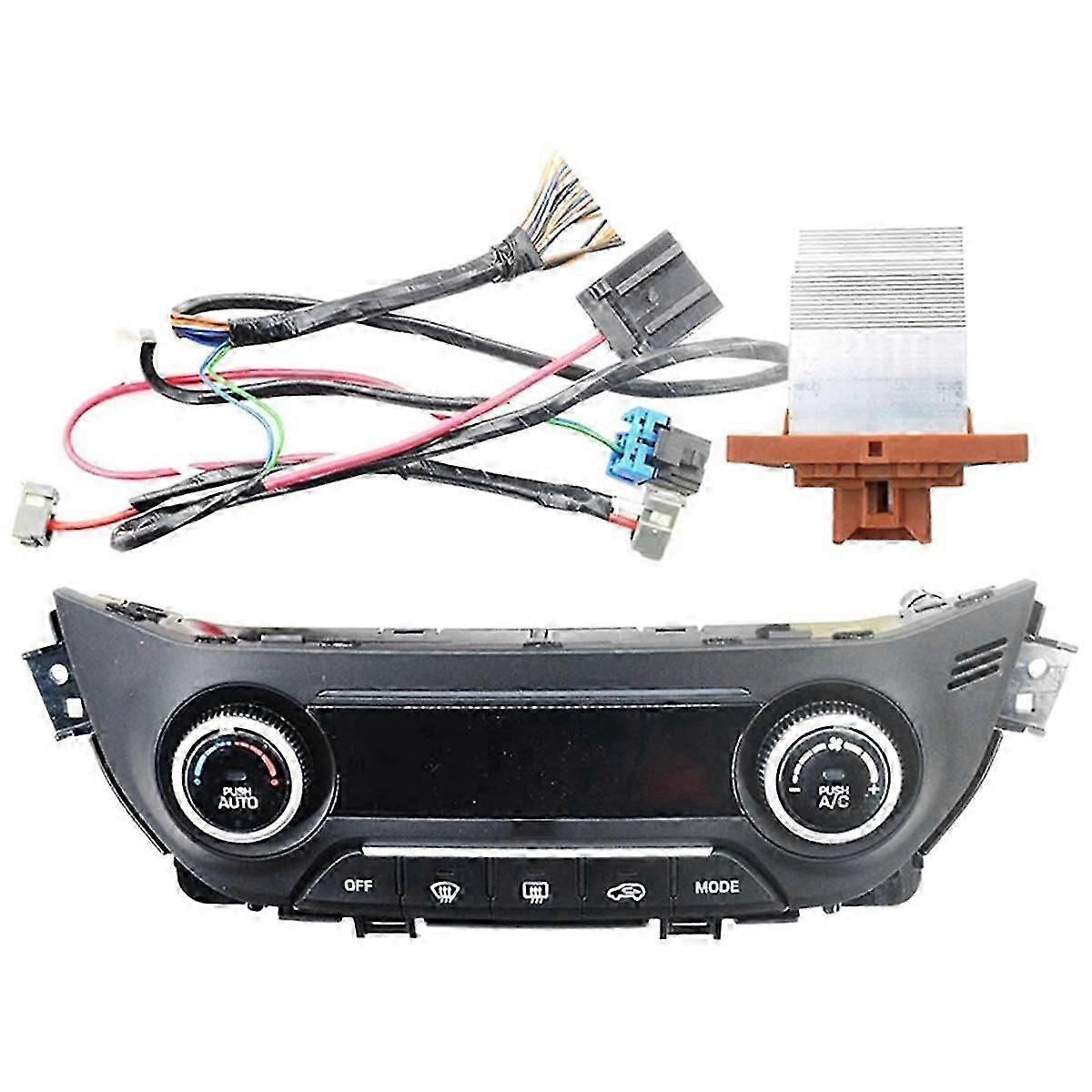 Heater Control AC Switch Automatic Air Conditioning Panel Assembly Kit for IX25 97250-C9210 97250-C9600