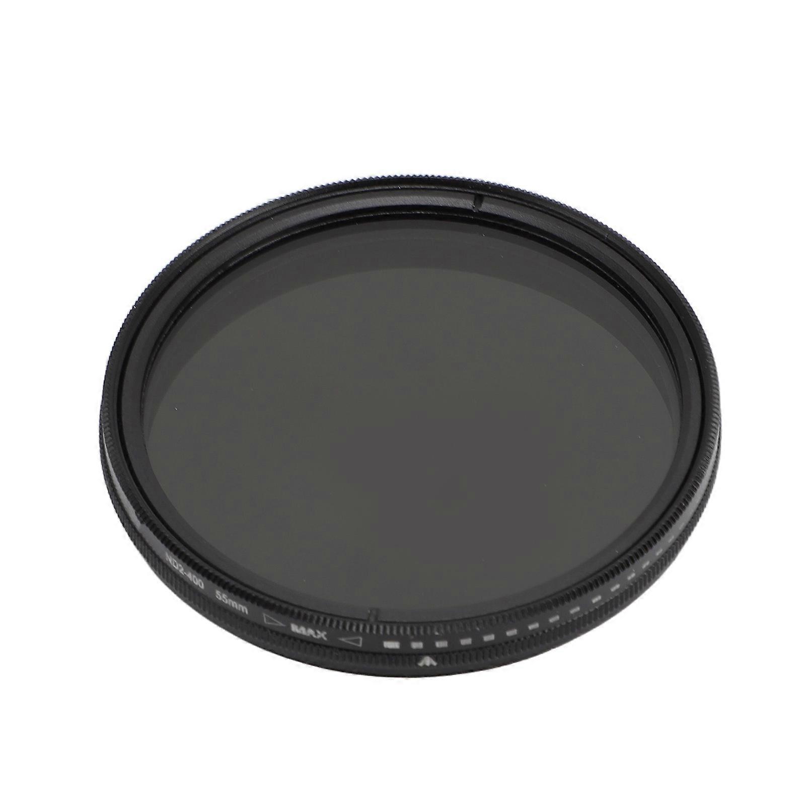 Variable ND2-400 Lens Filter - Adjustable Neutral Density for Professional Photography