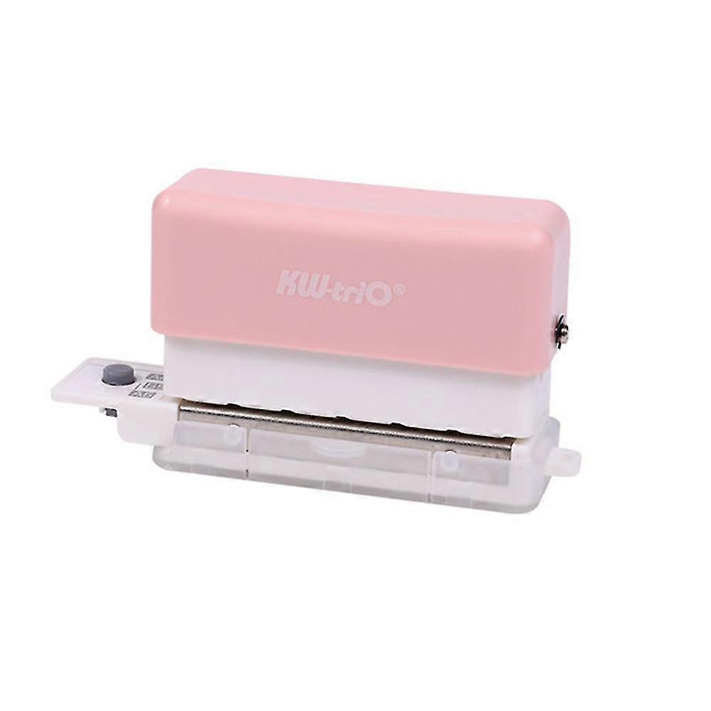 6-hole Paper Punch Handheld Plastic Hole Puncher Capacity 2 Sheets For A4 A5 B5 For Notebook Scrap
