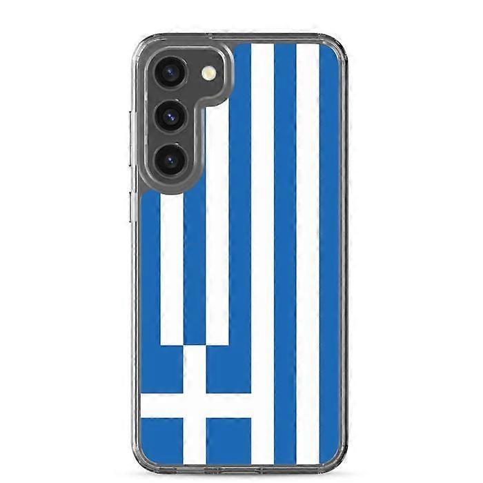 Phone Case - Samsung - Galaxy S23 Ultra - Greece Flag - Soft - Multicolor