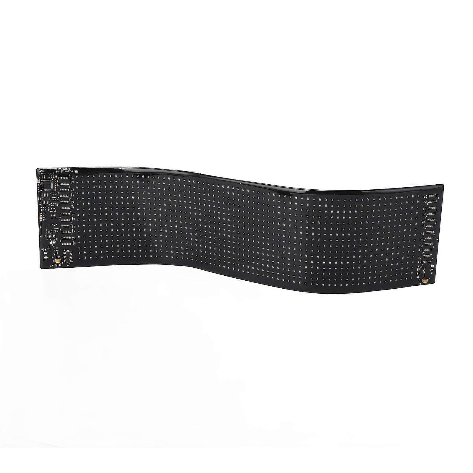 DTCY LED Matrix Display 16x64 Pixels Bluetooth APP Control Programmable IP65 Water Proof USB Powered Flexible LED Sign